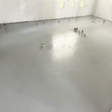 施設内　厨房塗り床工事♪
