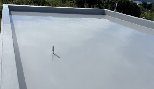 既存シート防水改修工事